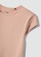 Regular fit short sleeve pure cotton pink t-shirt_5