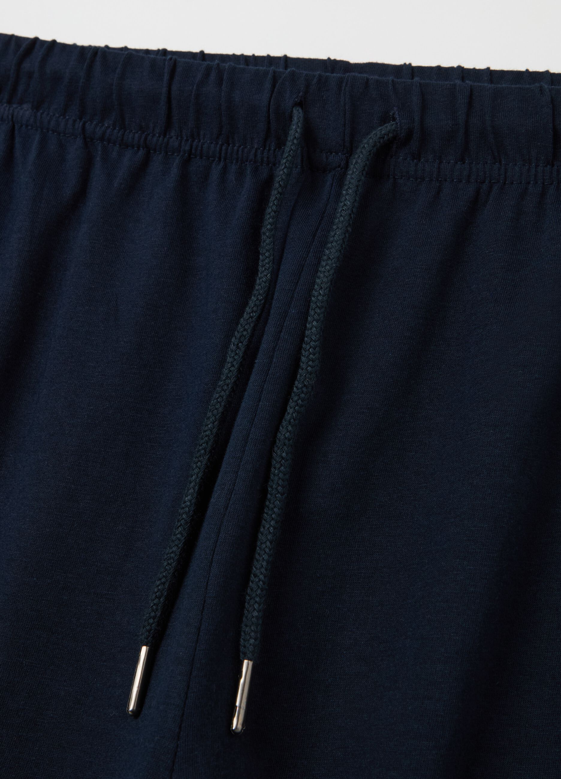 Bipack shorts pigiama con coulisse
