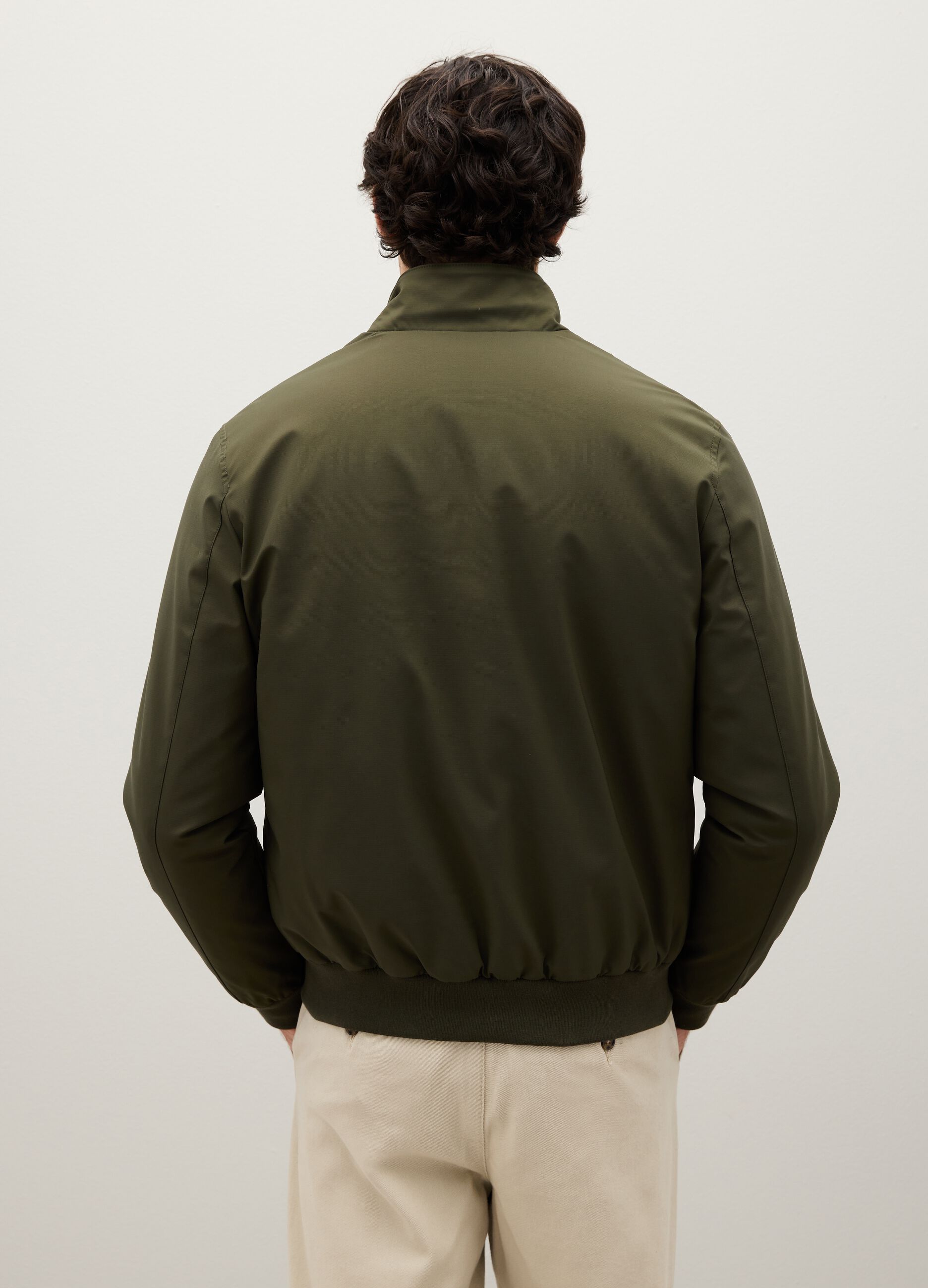 Giacca verde regular fit