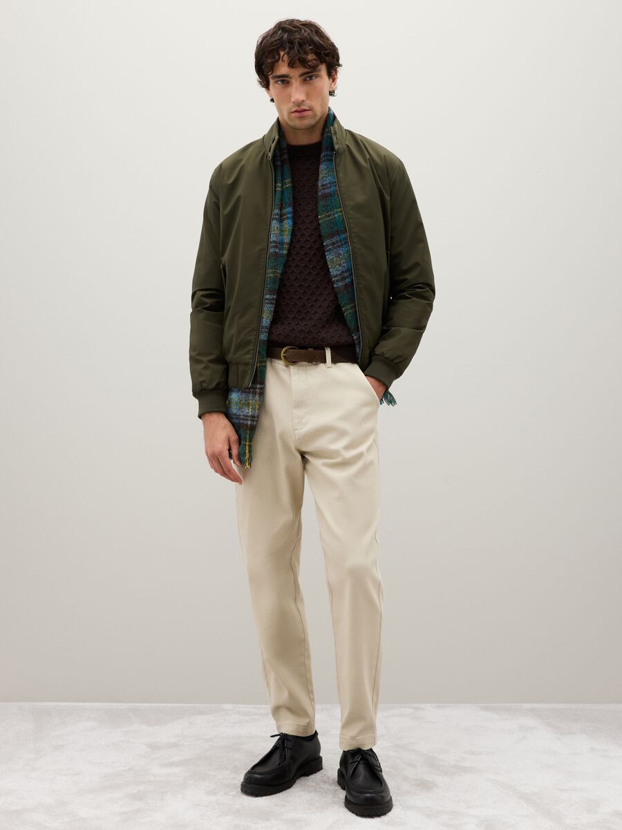 Multicolour Plaid Scarf_0