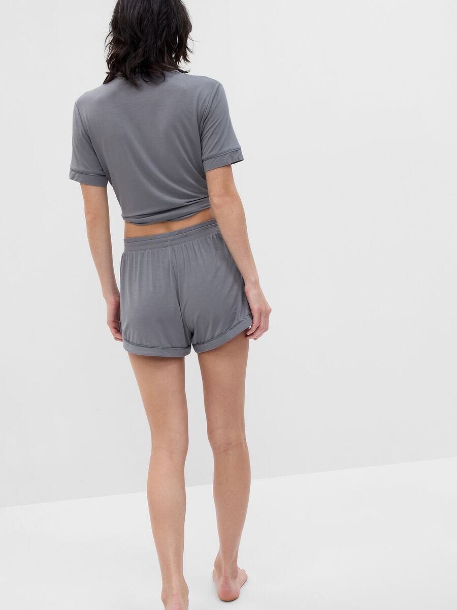 Pyjama shorts with drawstring_1