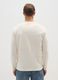 White long sleeve pure cotton regular fit T-shirt_2