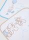 Tripack di bavaglini in cotone organico con grafiche Mickey Mouse per neonato_2