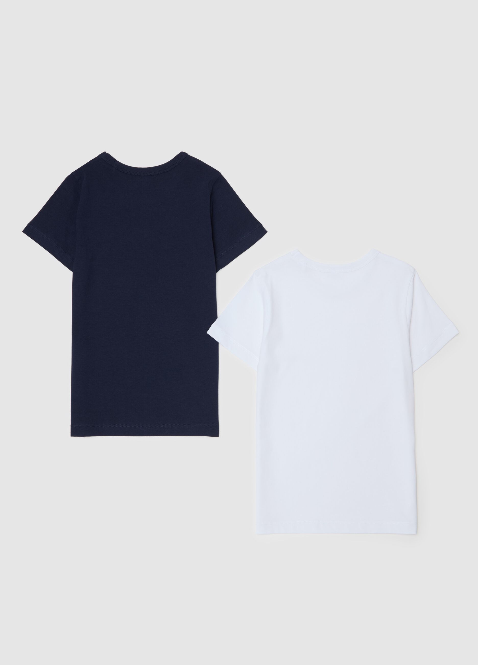Two-pack organic cotton undershirts