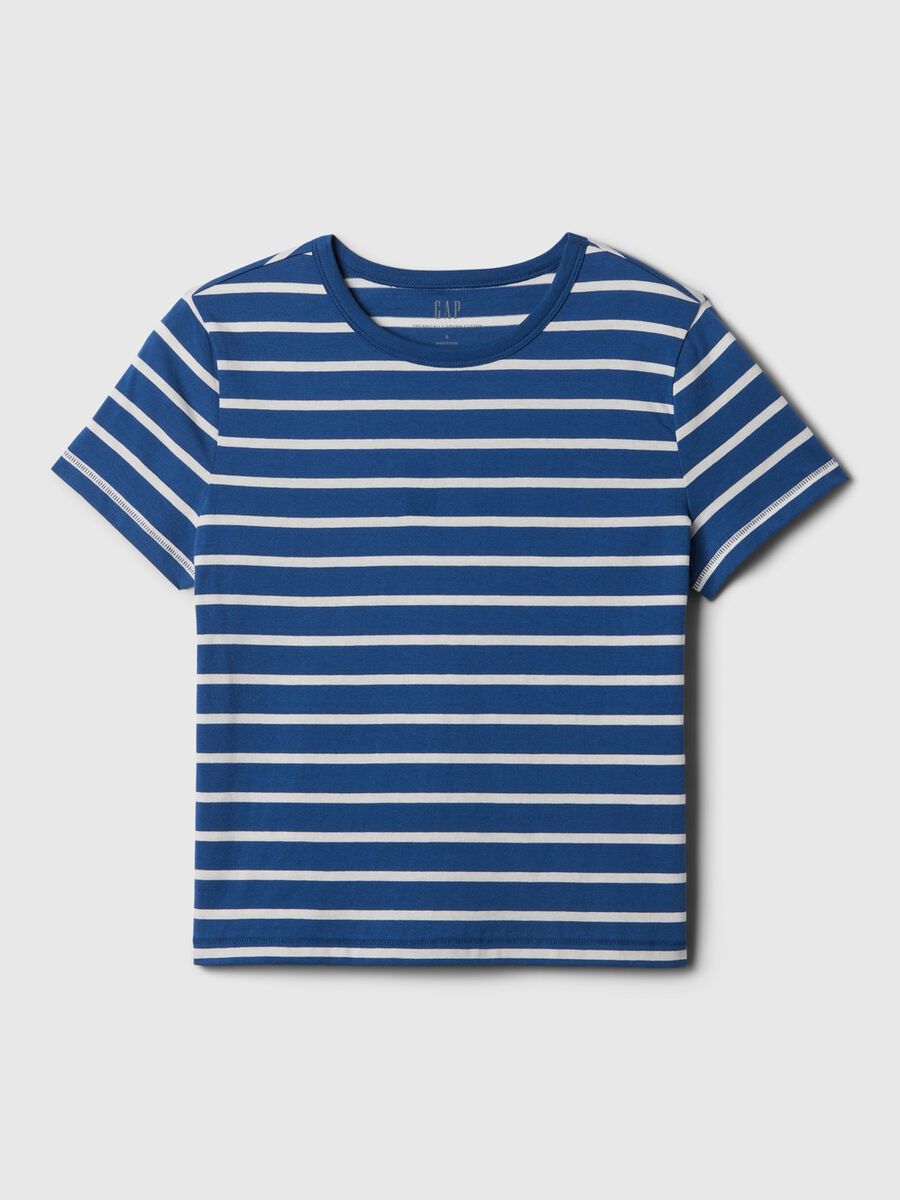 Organic cotton T-shirt with round neck_3