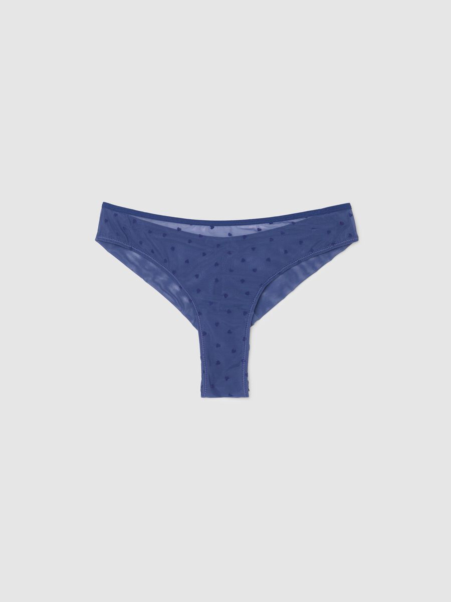 Mesh Brazilian-cut briefs with small hearts_4