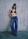 Pure Cotton Blue Baggy Fit Jeans_0