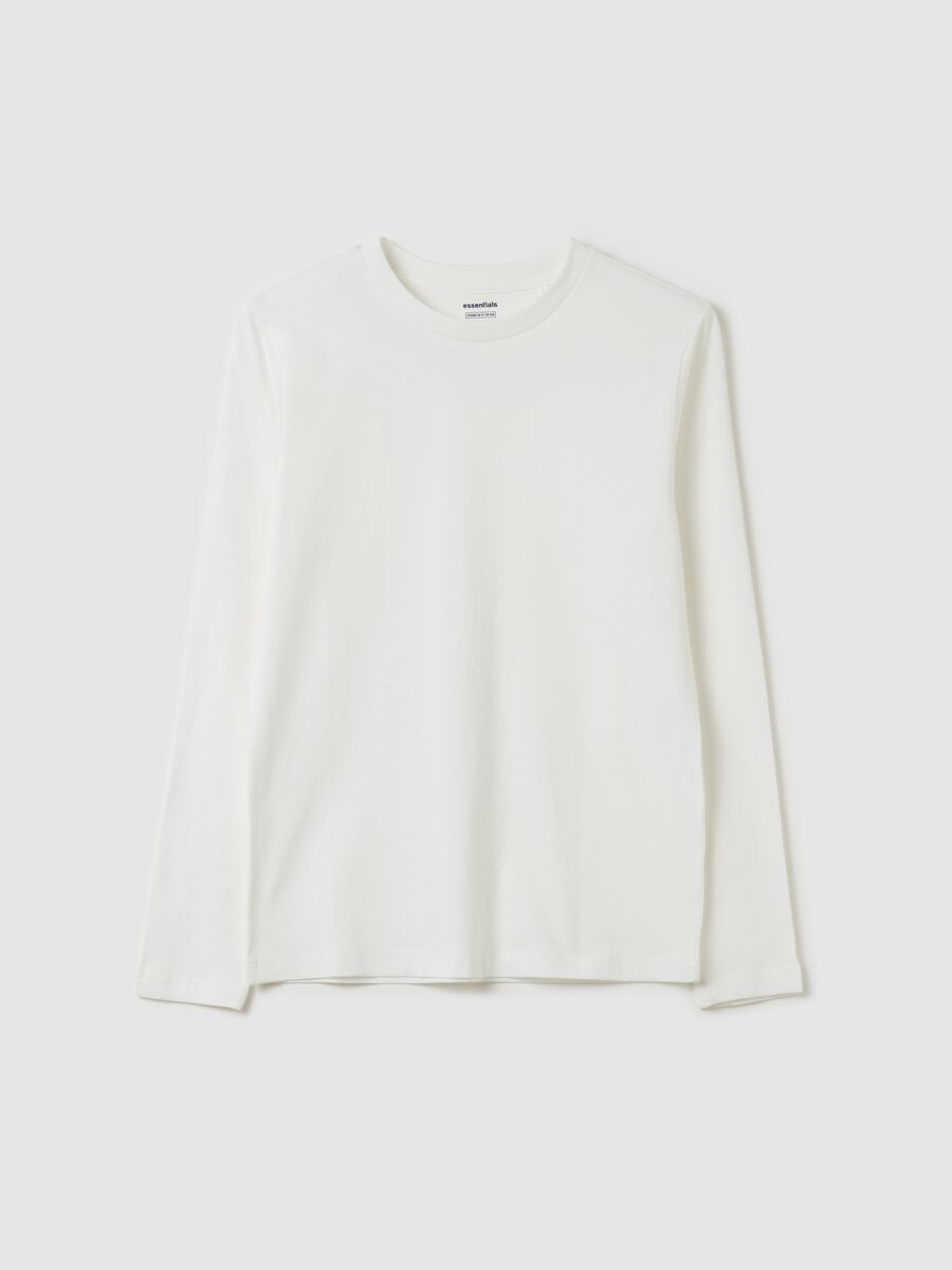 Long-sleeved T-shirt in organic cotton_3