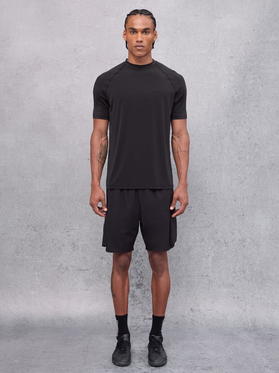 Technical Cargo Shorts Black_1
