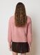 Pink Ribbed Oversized Cardigan_2
