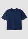 Children's Regular Fit Blue Pure Cotton T-shirt_0