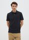Men&rsquo;s black polo shirt in 100% cotton with regular fit_0