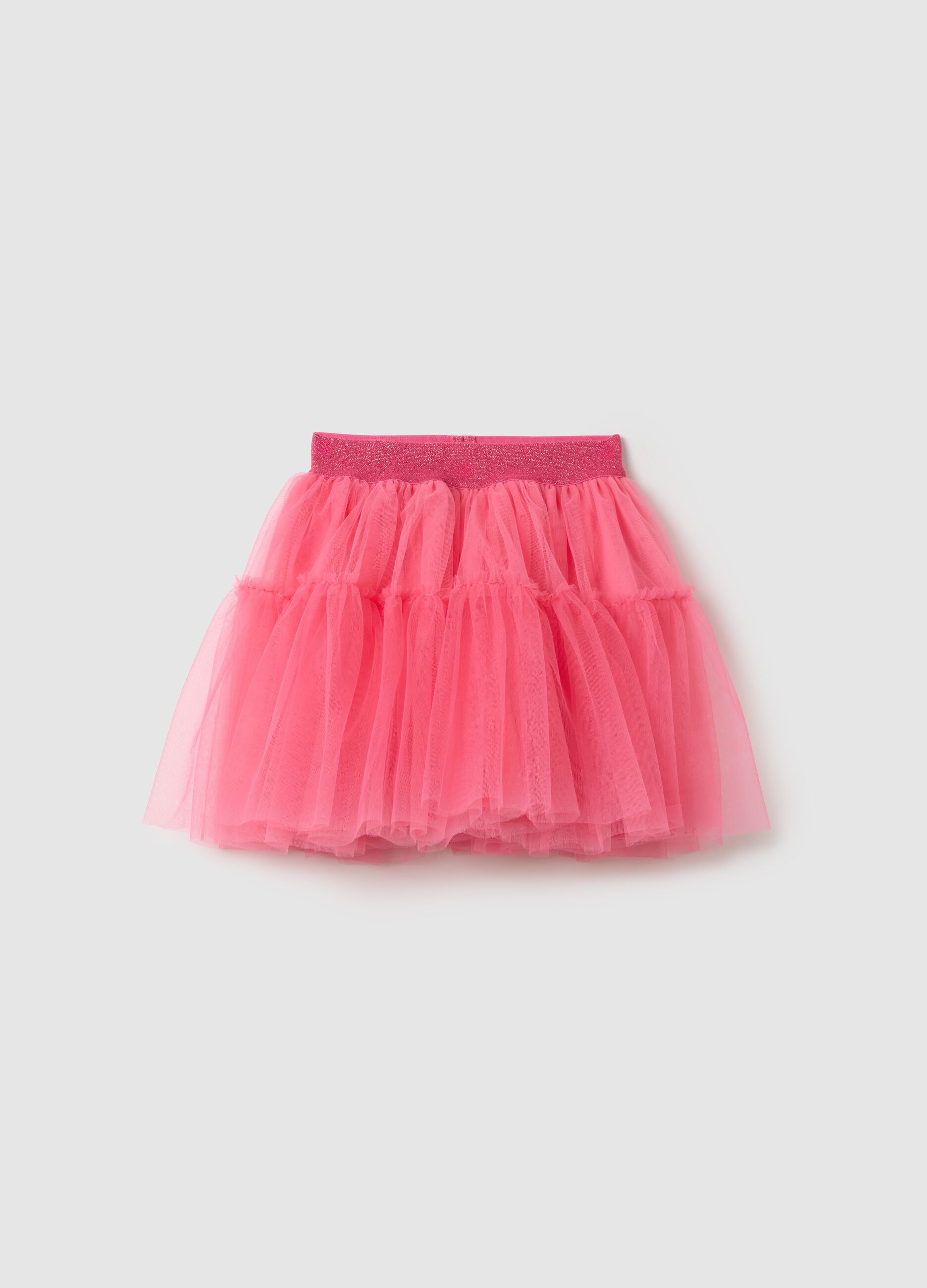 Gonna rosa in tulle 