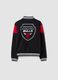 Black cotton-blend sweatshirt for boys with Chicago Bulls graphics_5