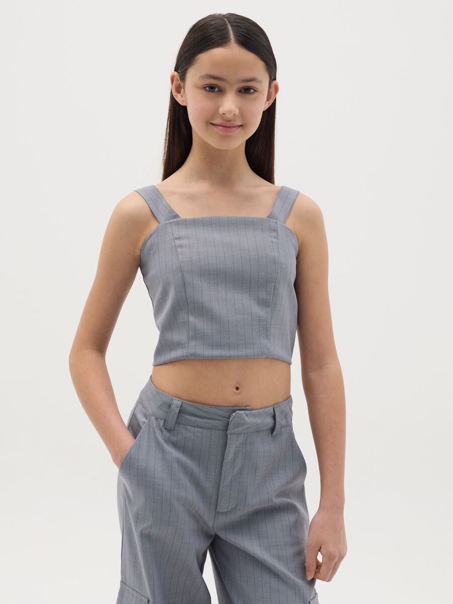 Top with striped pattern_0