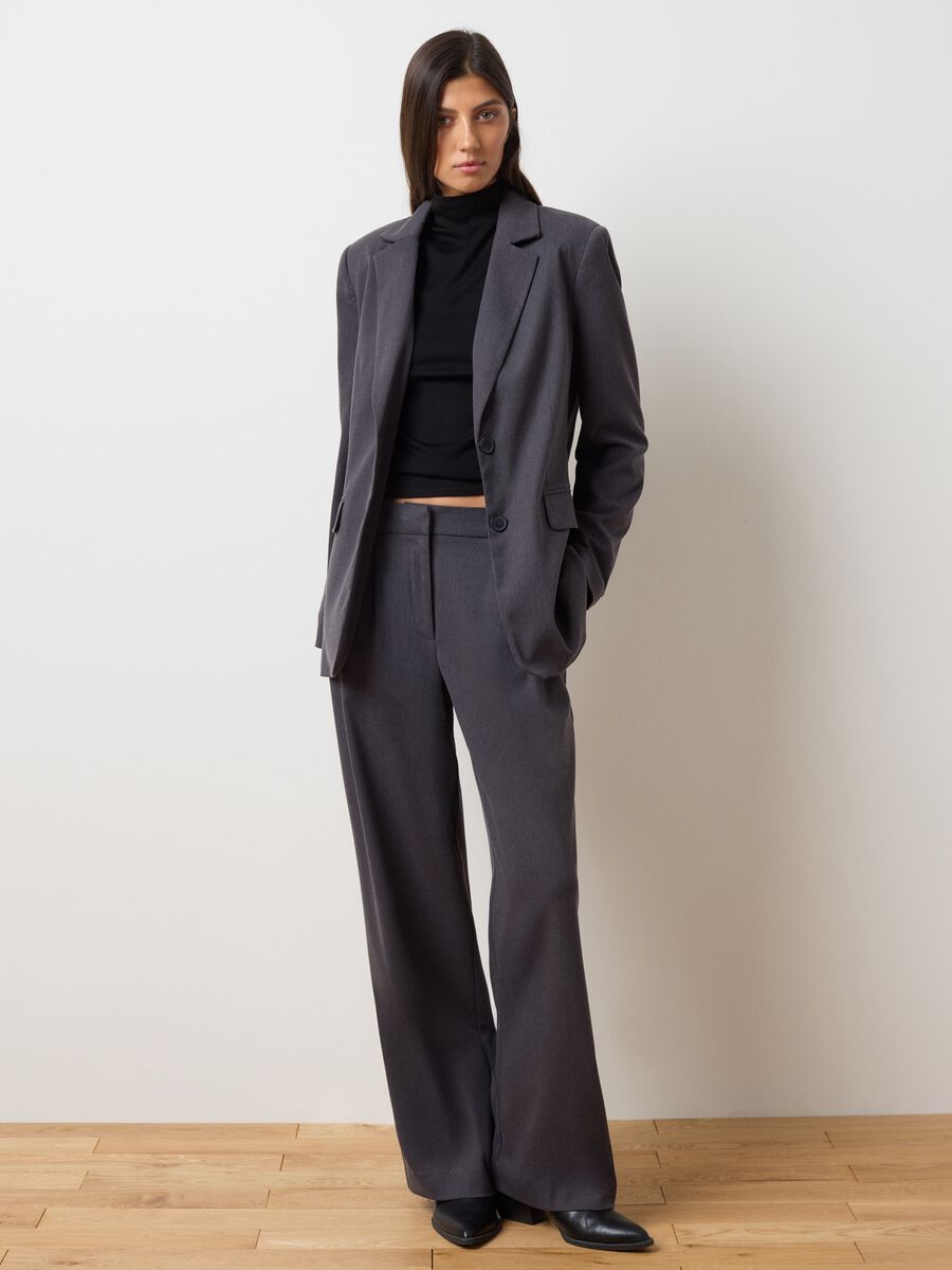 Pantaloni grigi slim fit_0