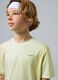 T-shirt sportiva gialla in tessuto tecnico elasticizzato con effetto tie-dye per bambino ALTAVIA COURT_1