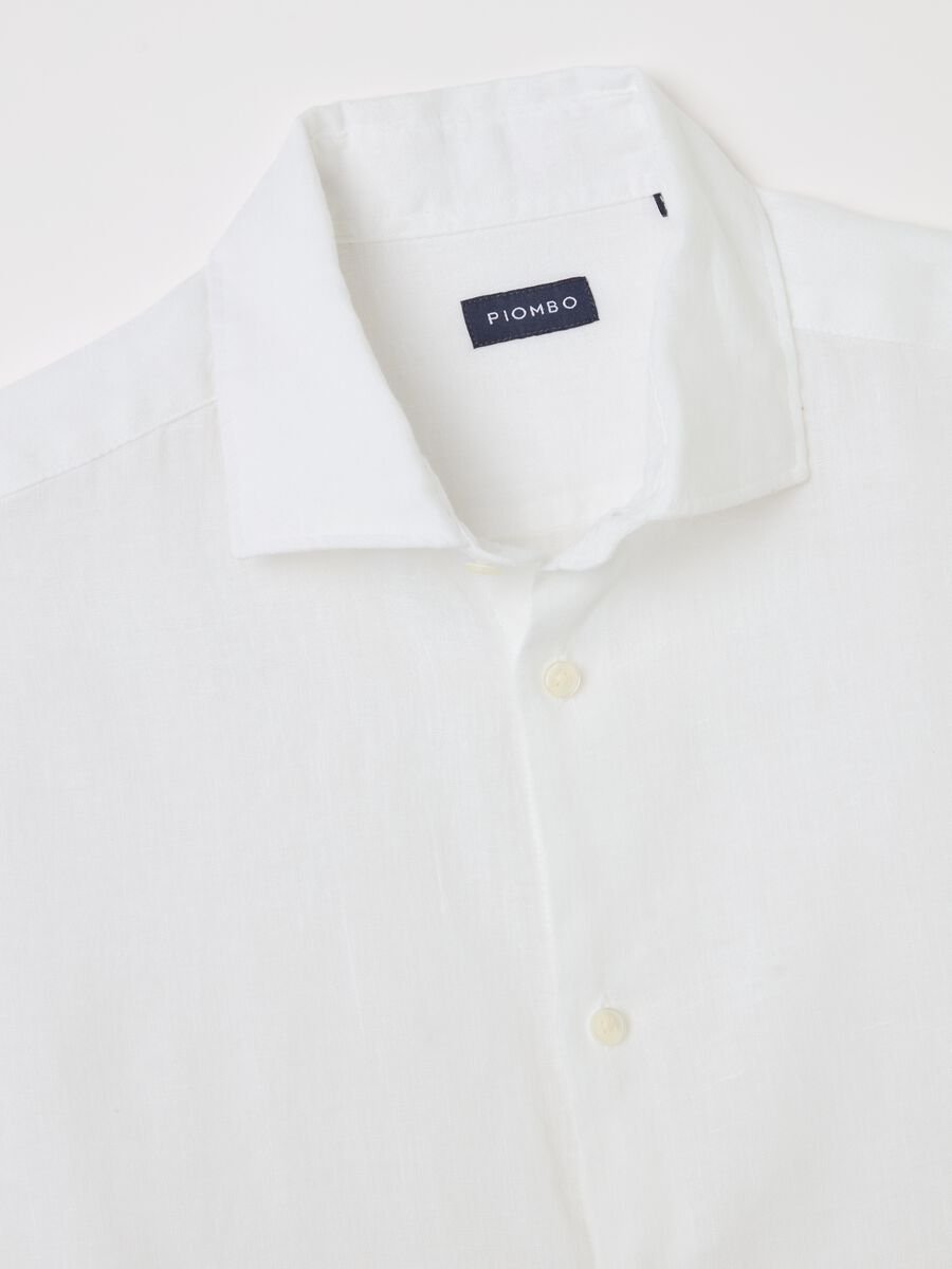 Regular-fit shirt in linen_5