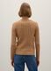 Beige pure cotton sweater, regular fit_2