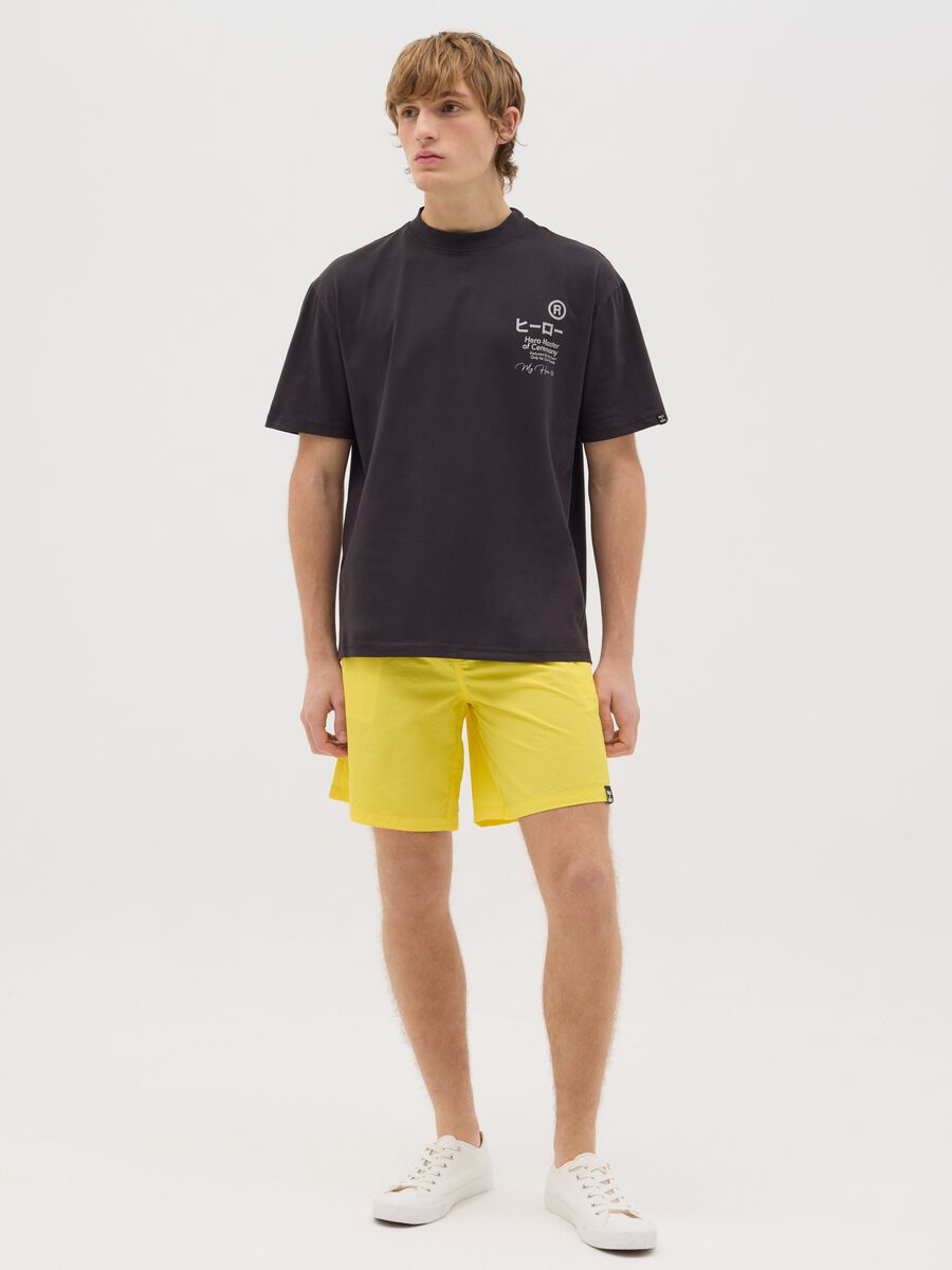 Milk+Hero Yellow Swim Shorts_0