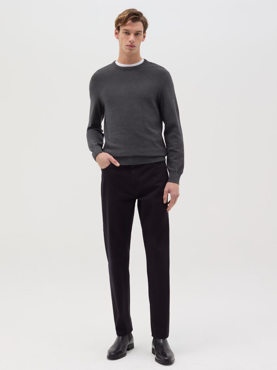 Regular-fit trousers with five pockets_0