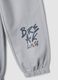 Grey pure cotton jogger trousers_3