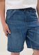 Boys&rsquo; blue denim cotton-blend straight-fit shorts with pockets_2