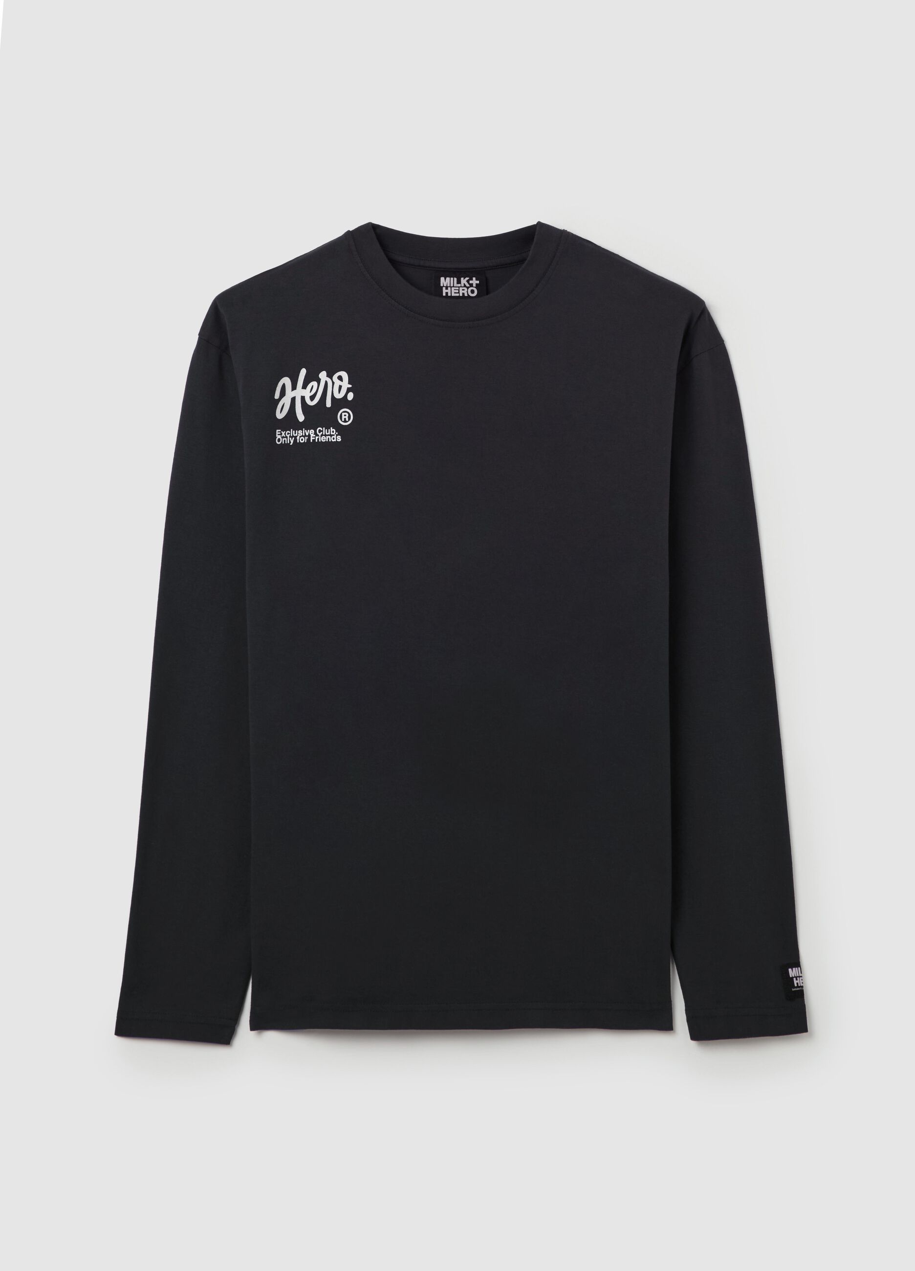 Long-sleeved T-shirt with print