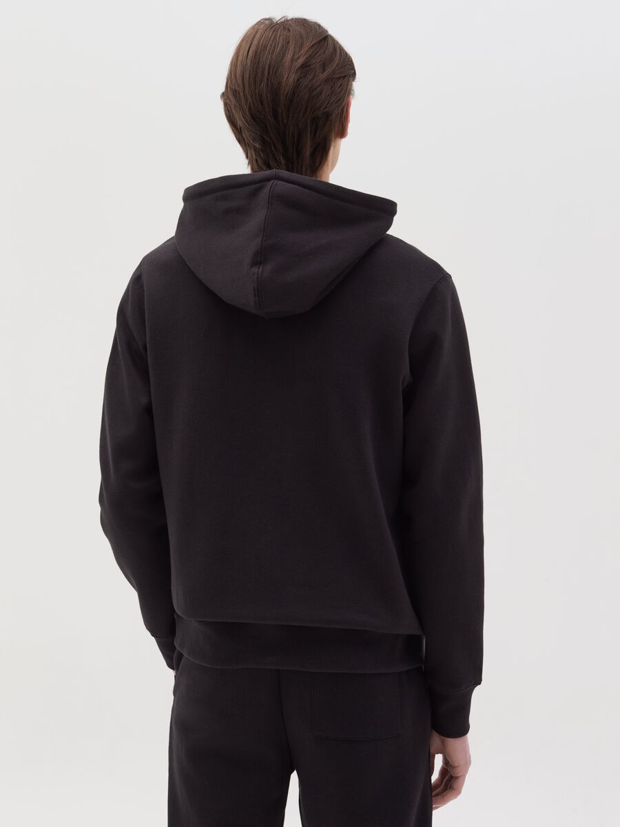 Full-zip plush hoodie_3