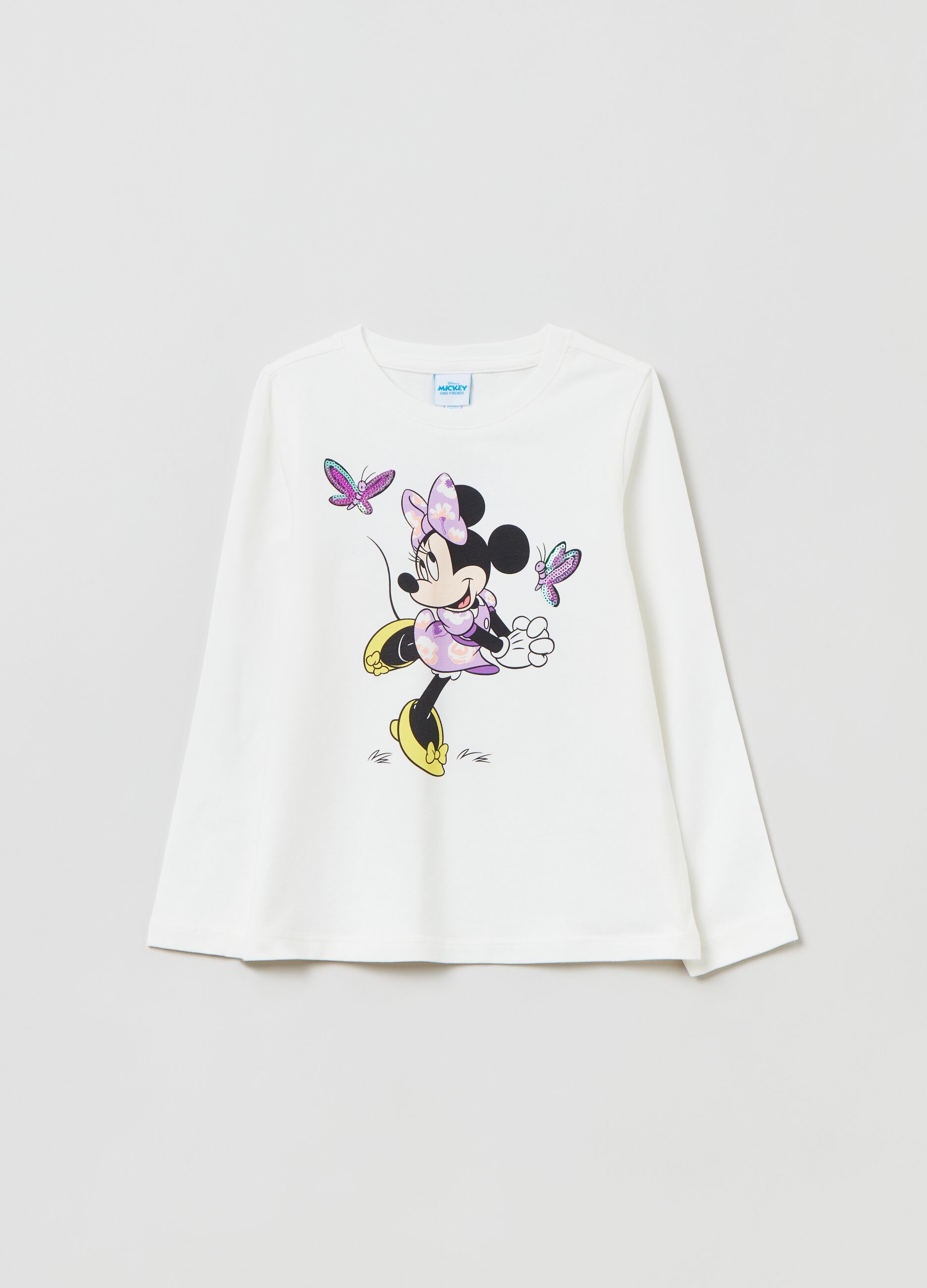 T shirt a maniche lunghe Disney Minnie