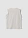 White pure cotton vest top with surf print_1