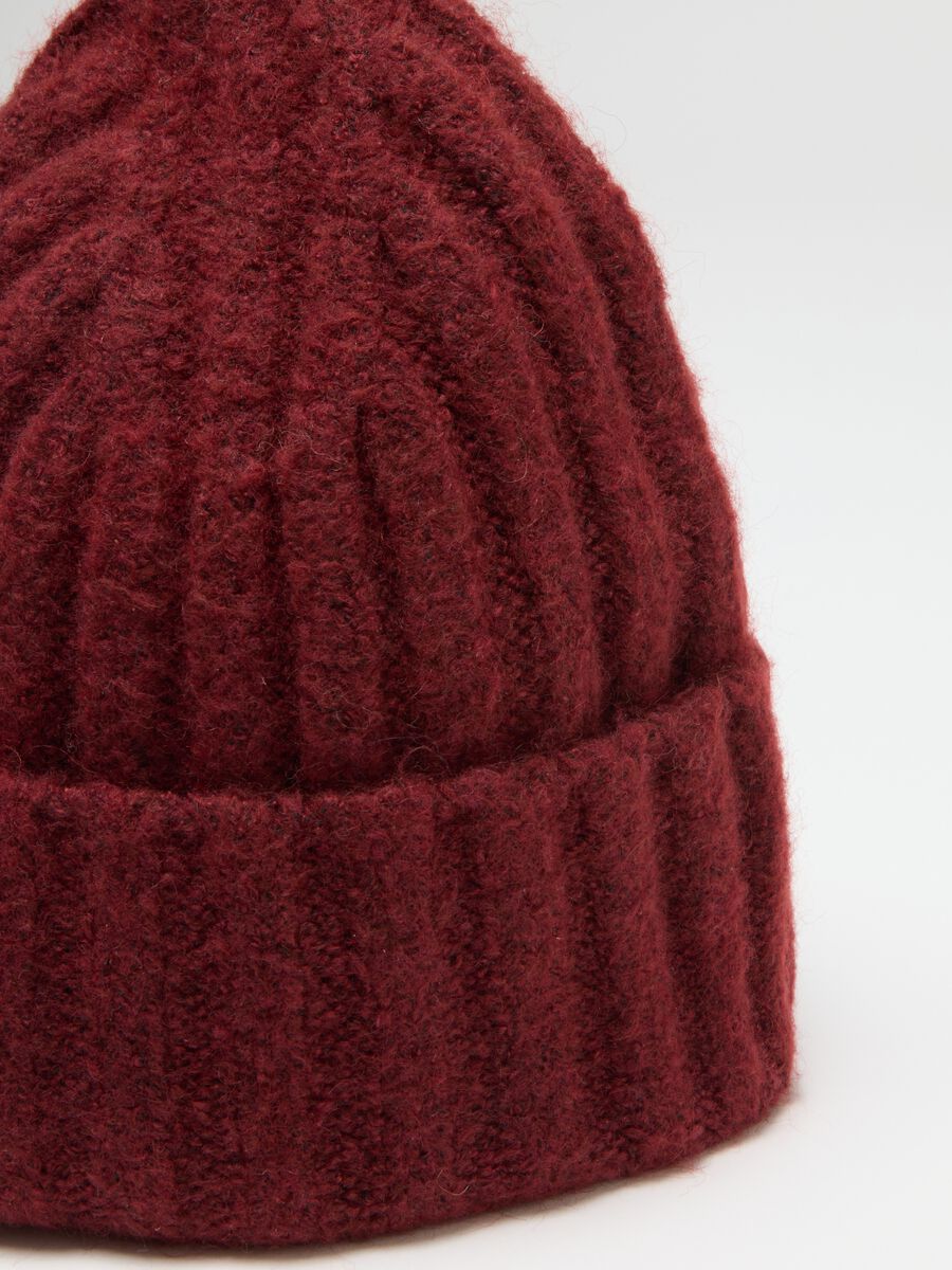 Stretch Fabric Red Cap_2