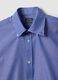 Blue cotton-blend button-down collar shirt, slim fit, easy iron_6