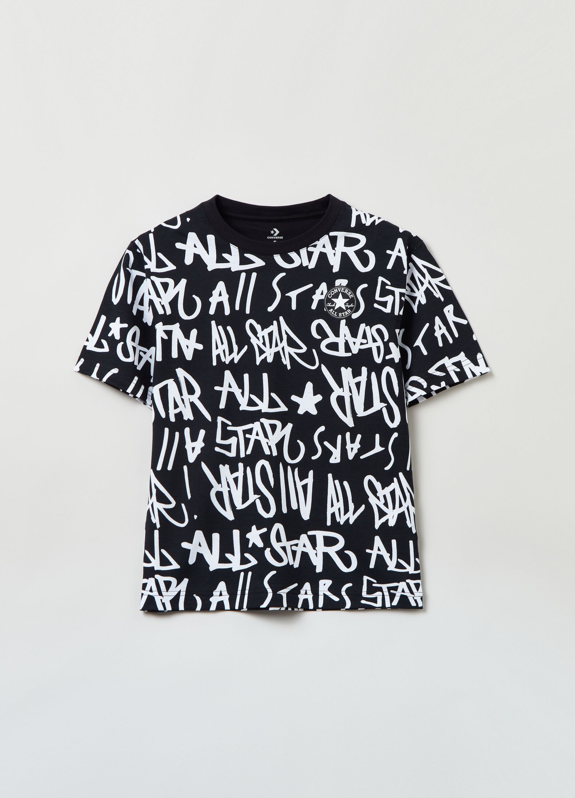 T-shirt with all-over All Star print