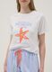 Multicolour pure cotton short pyjamas, regular fit with print_3