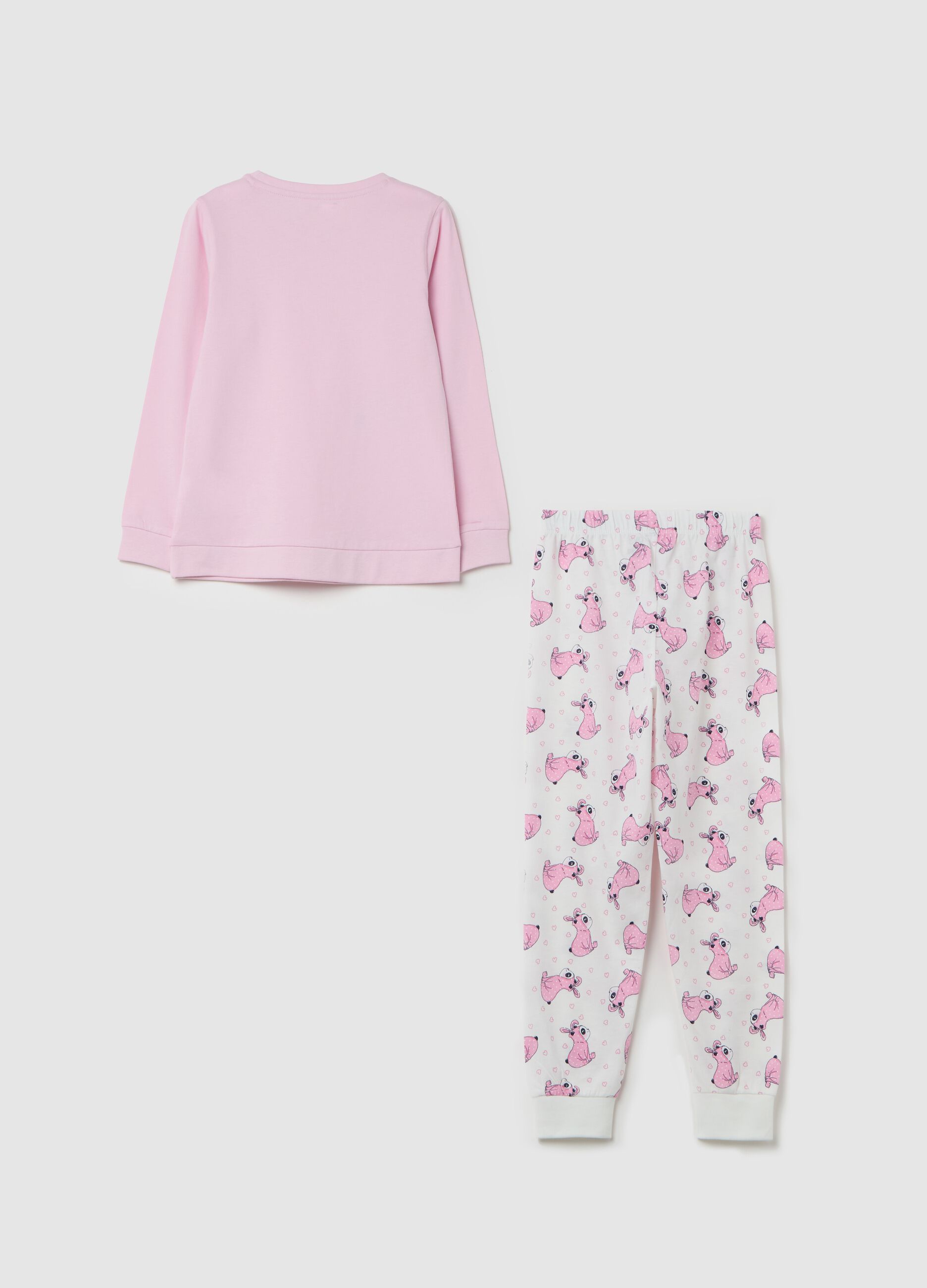 Cotton pyjamas with "Sweet Dreams" print