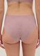High-waisted pink stretch lace briefs_2