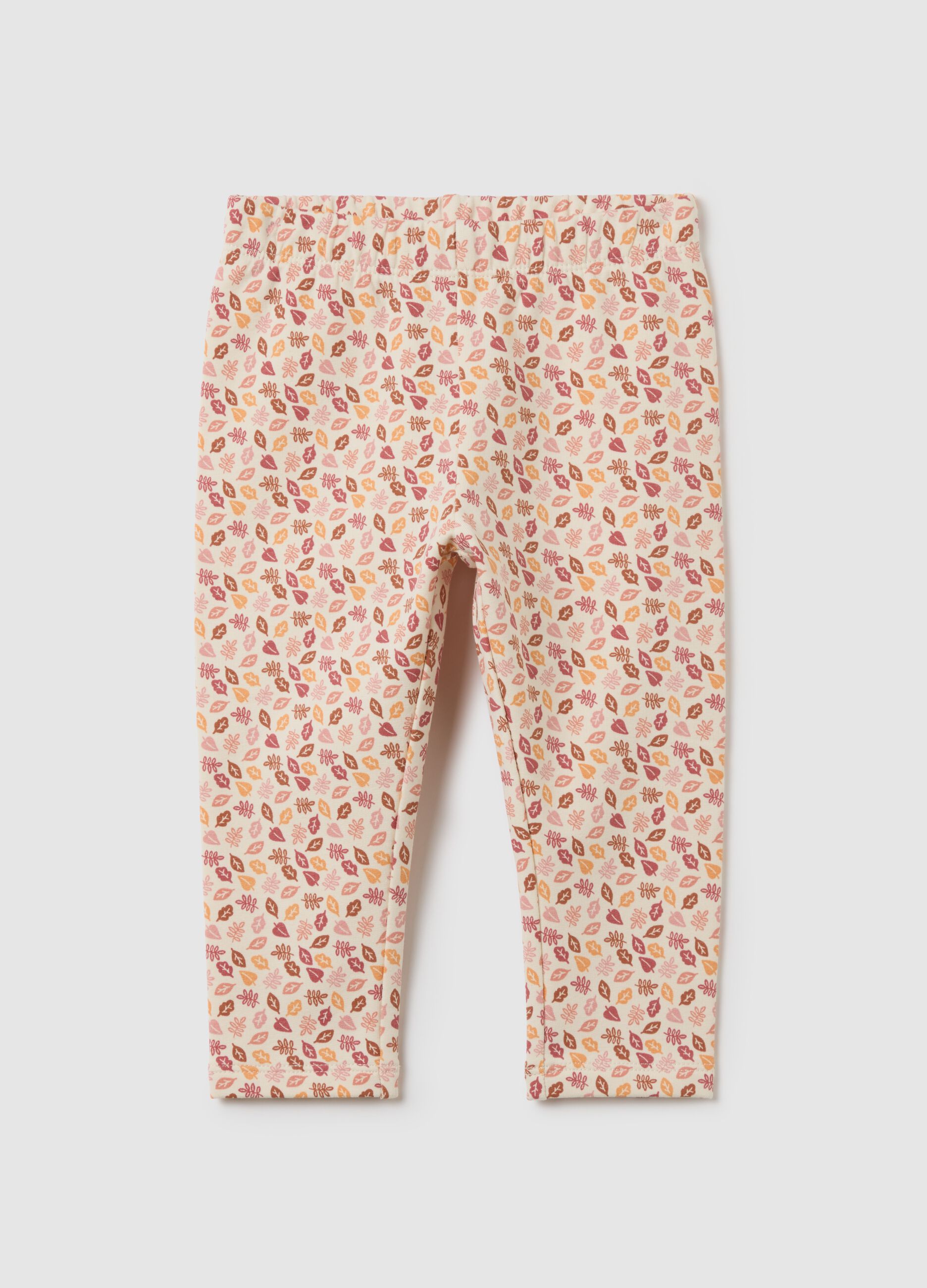 Multicolour cotton regular fit toddler leggings