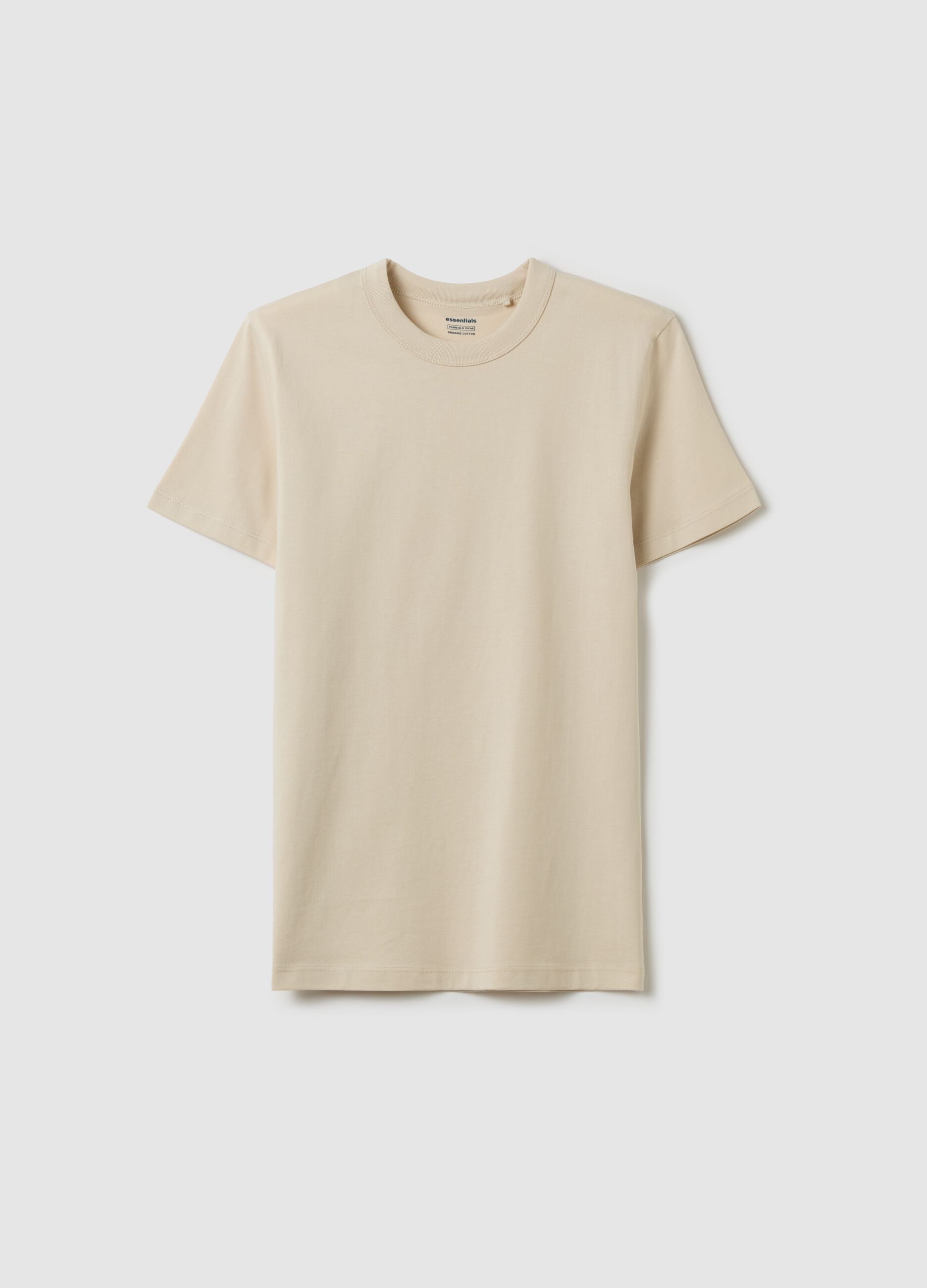 Essential T-shirt in organic cotton