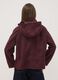 Parka viola con cappuccio e chiusura zip e bottoni_3