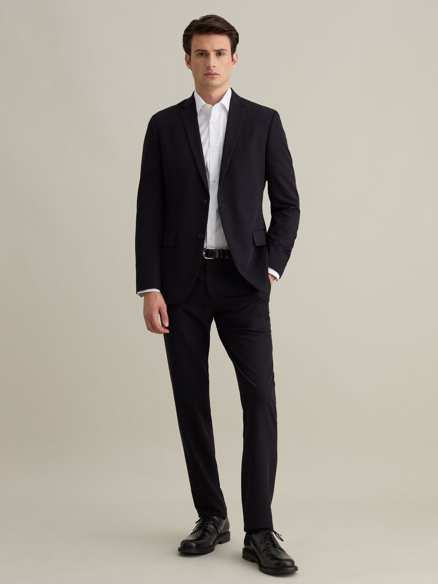 Chino trousers in stretch viscose_3