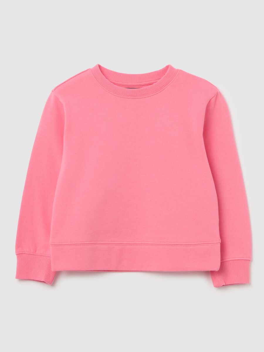Solid colour French Terry sweatshirt_0