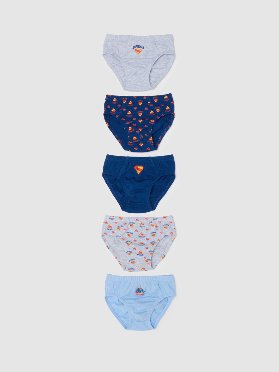 Kids' multicolour pure cotton briefs_0