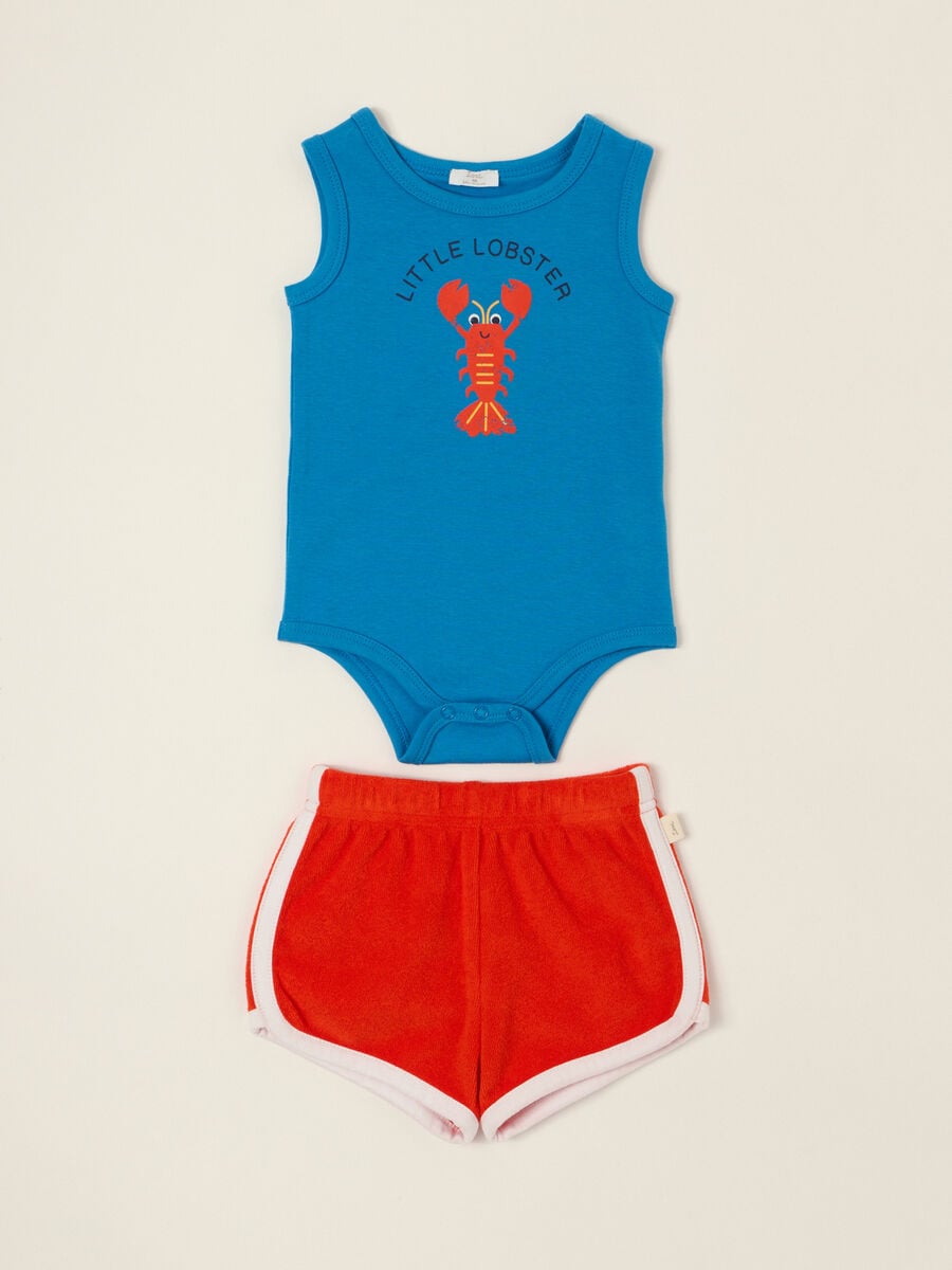 IANA pure cotton interlock jogging set for baby_0