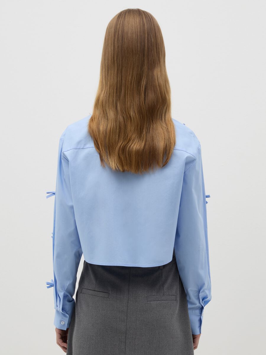 Cotton cropped shirt_2