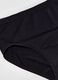 Culotte a vita alta in tessuto elasticizzato nero_5