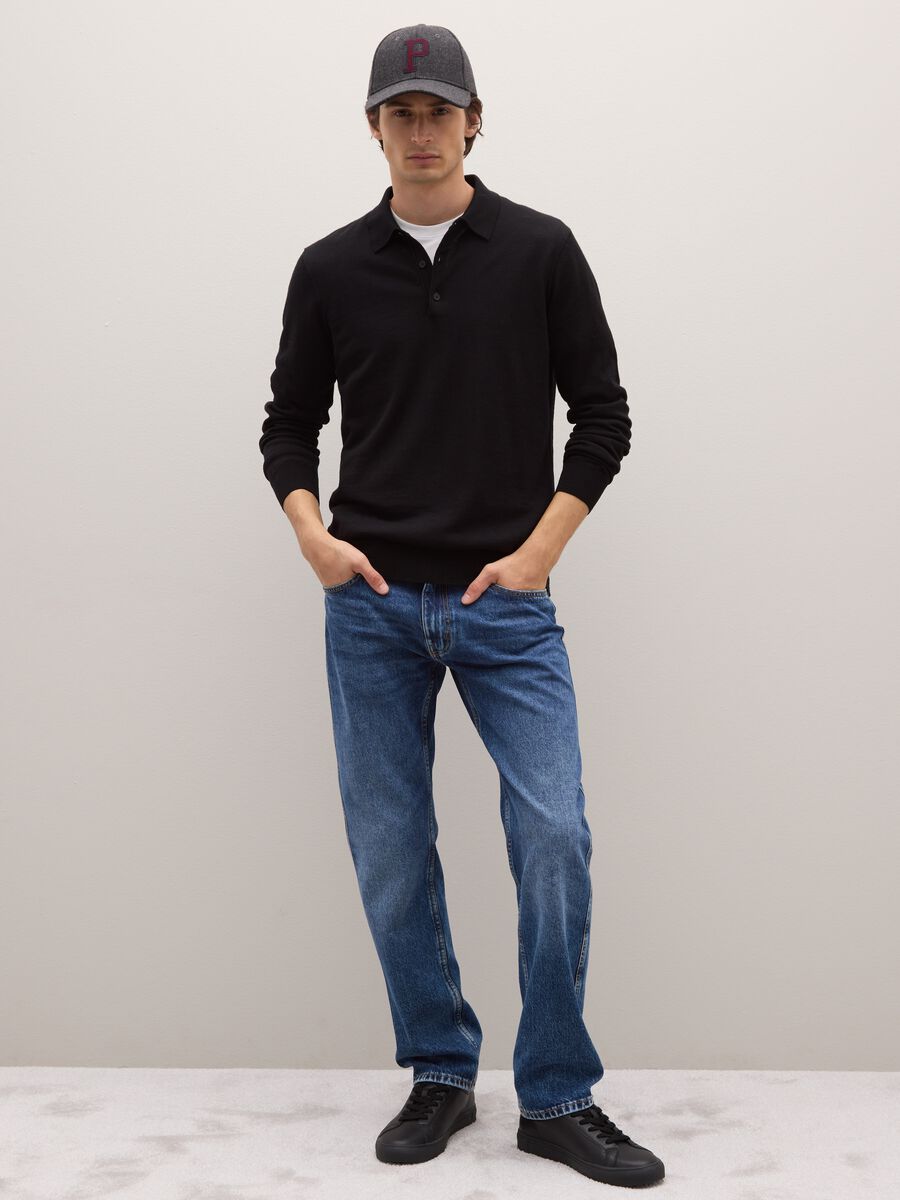 Scarpe basse nere casual_0