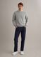 Grey pure cotton jumper regular fit_1