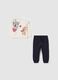 Jogging set with frills and Tom & Jerry print_0