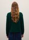 Green Sweater with Knitted Oversize Fit_3